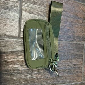 Green Keychain Wallet